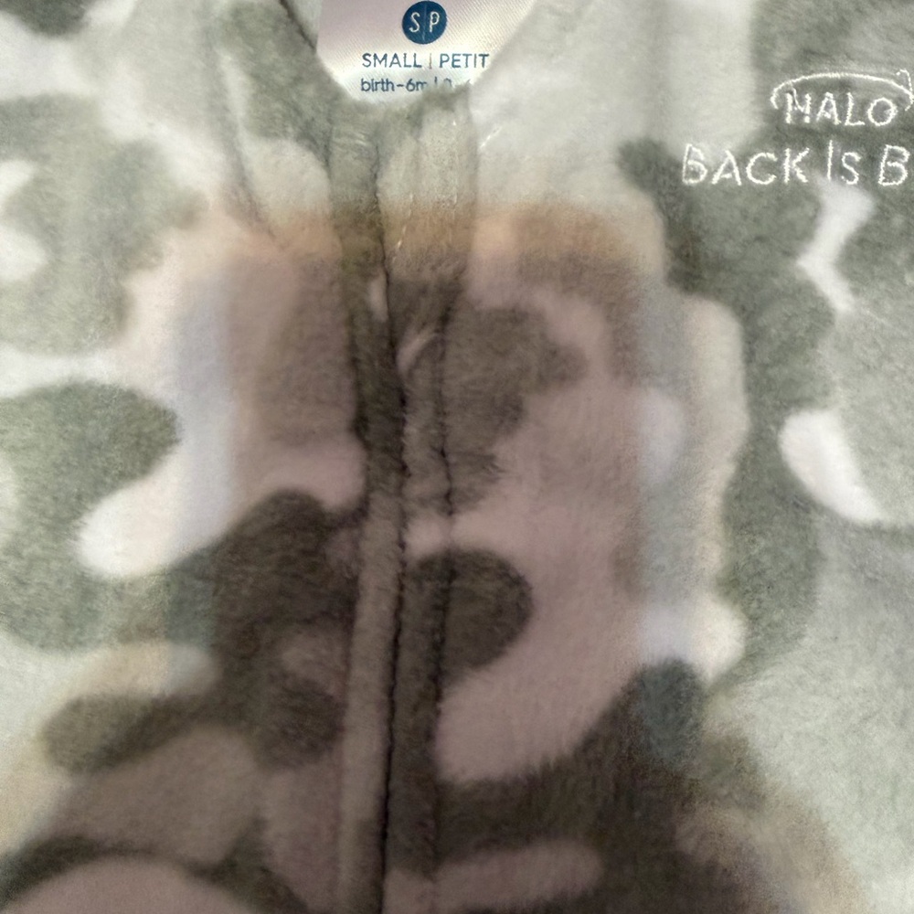Halo Micro-Fleece SleepSack in Gray - Picture 3 of 6